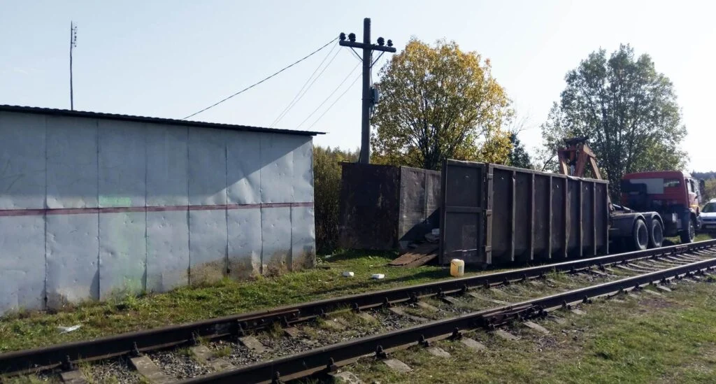Демонтаж железнодорожного вагона жд ст.Новинка — фото 4